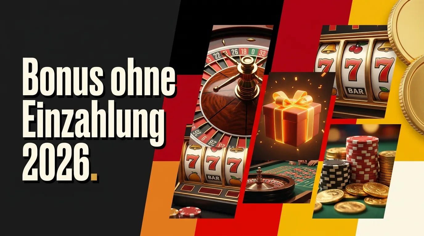 Bonus ohne Einzahlung für Online Casinos 2026